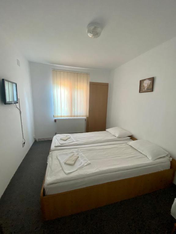 Postel nebo postele na pokoji v ubytování Vila Onix