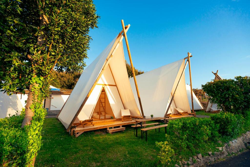 Zahrada ubytování Kampaoh Somo Playa