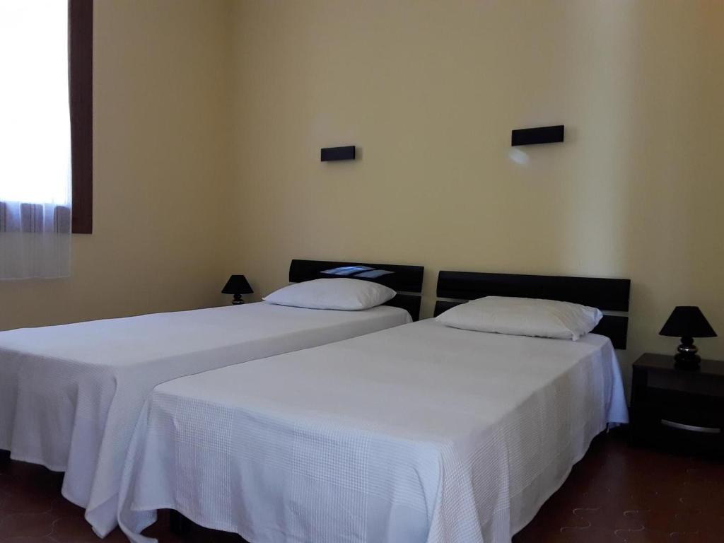 Postel nebo postele na pokoji v ubytování Le gite ambert