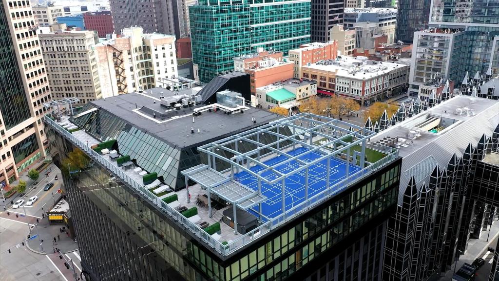 Tòa nhà nơi căn hộ tọa lạc