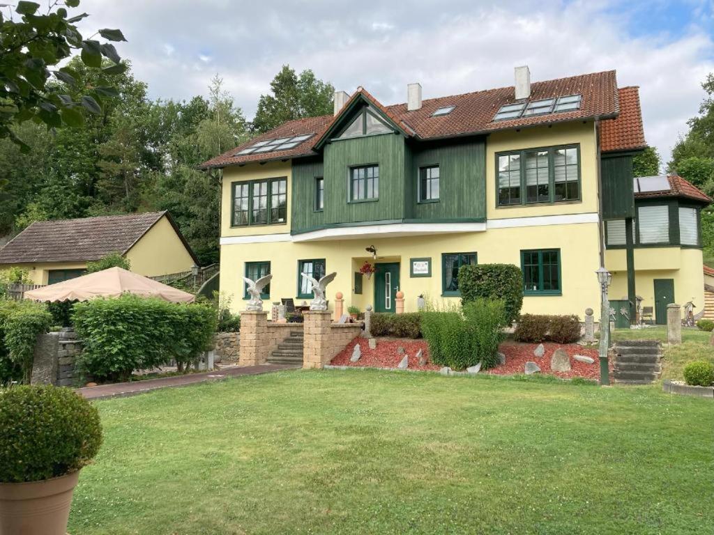 Zahrada ubytování apartemente Kleeblatt