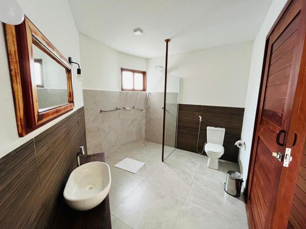 Koupelna v ubytování Casa Tua Pipa