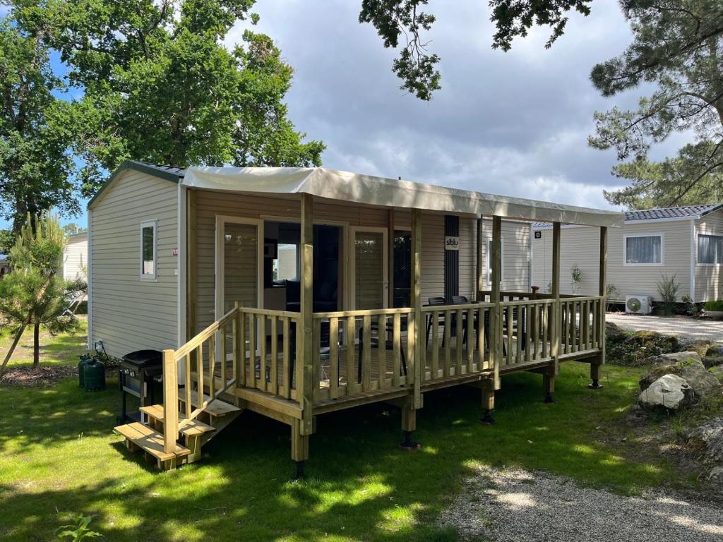 Photo de la galerie de l'établissement Mobil home sur le bassin d'Arcachon, à Lège-Cap-Ferret