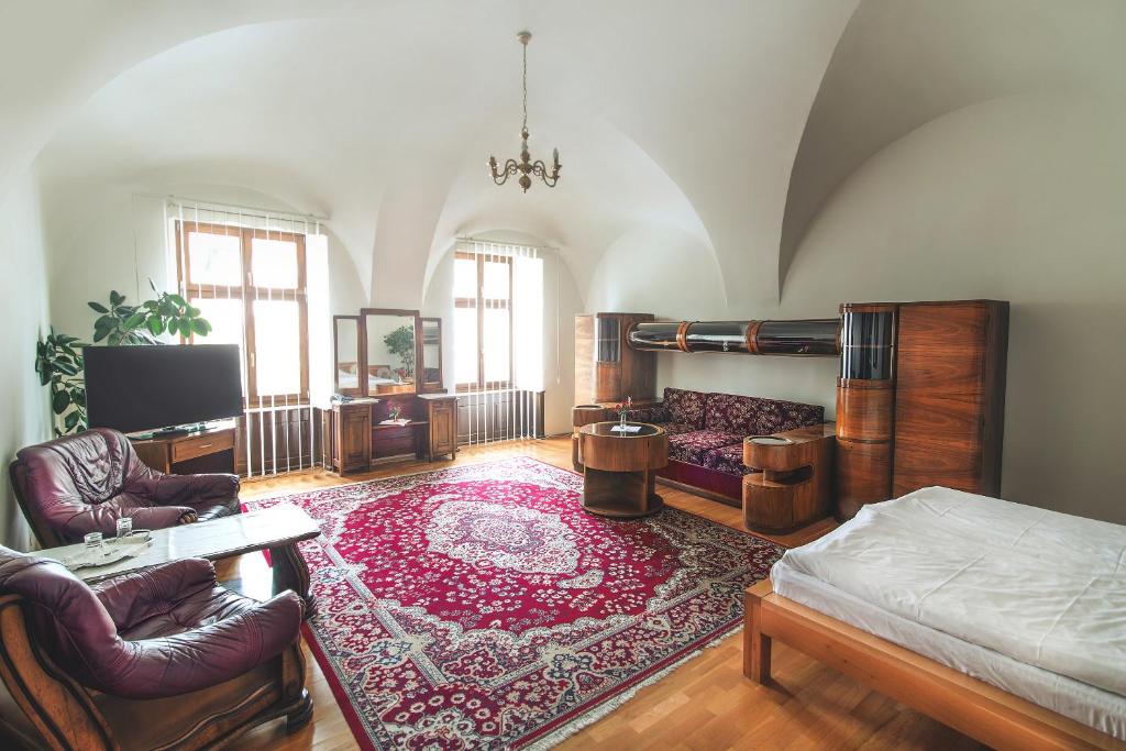 Posezení v ubytování Hotel Arkada