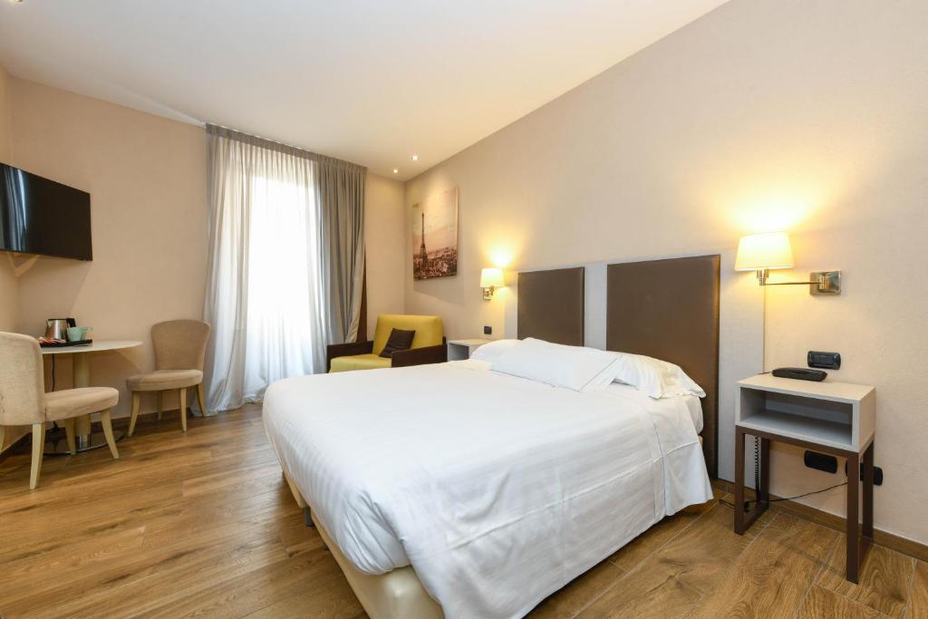 TV a/nebo společenská místnost v ubytování Hotel Tripoli
