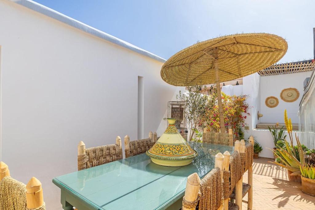 Patio nebo venkovní prostory v ubytování Riad YANNIS