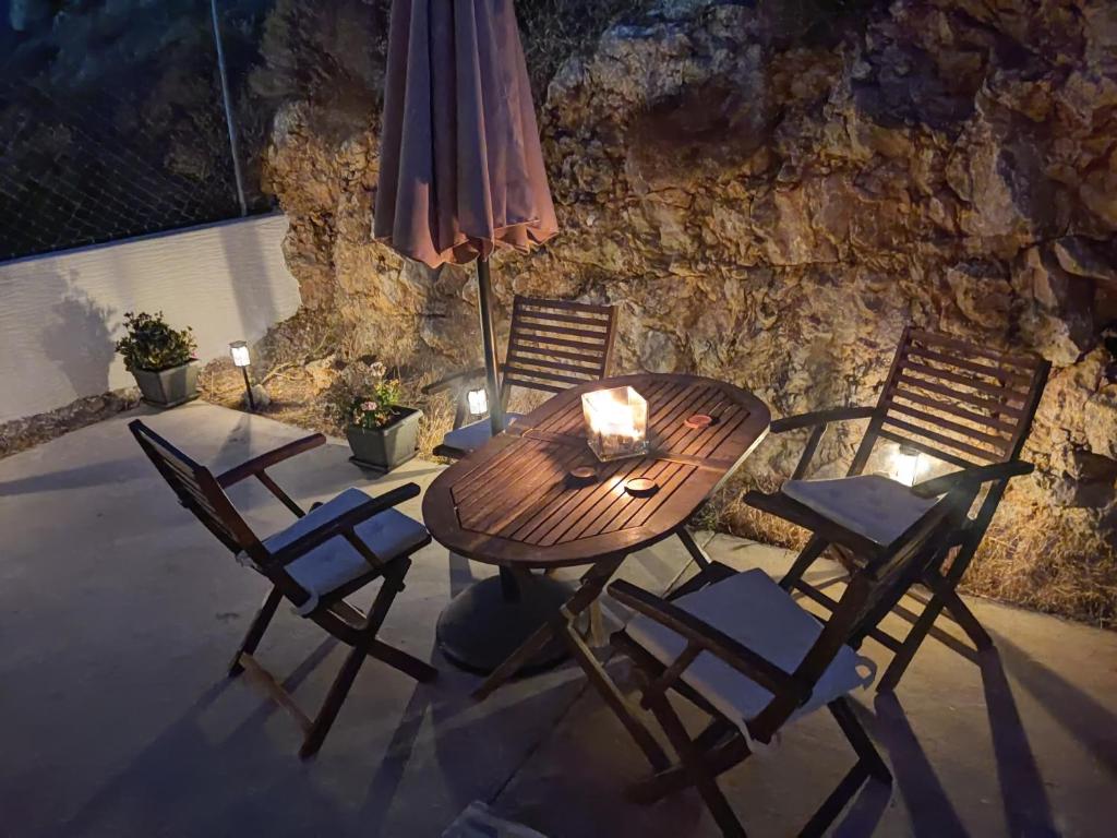 Balkón nebo terasa v ubytování Maison Elix
