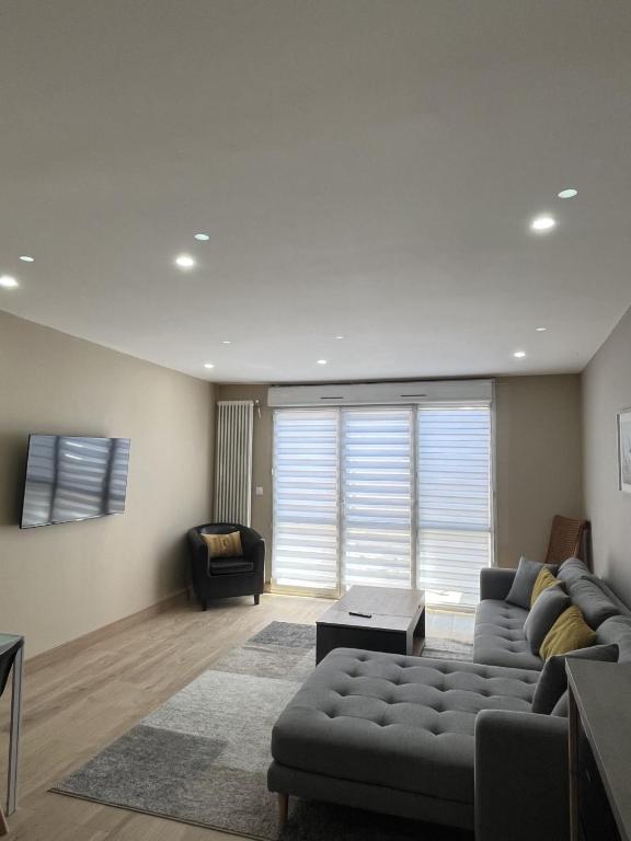 Posezení v ubytování AppartHôtel Elite Spa