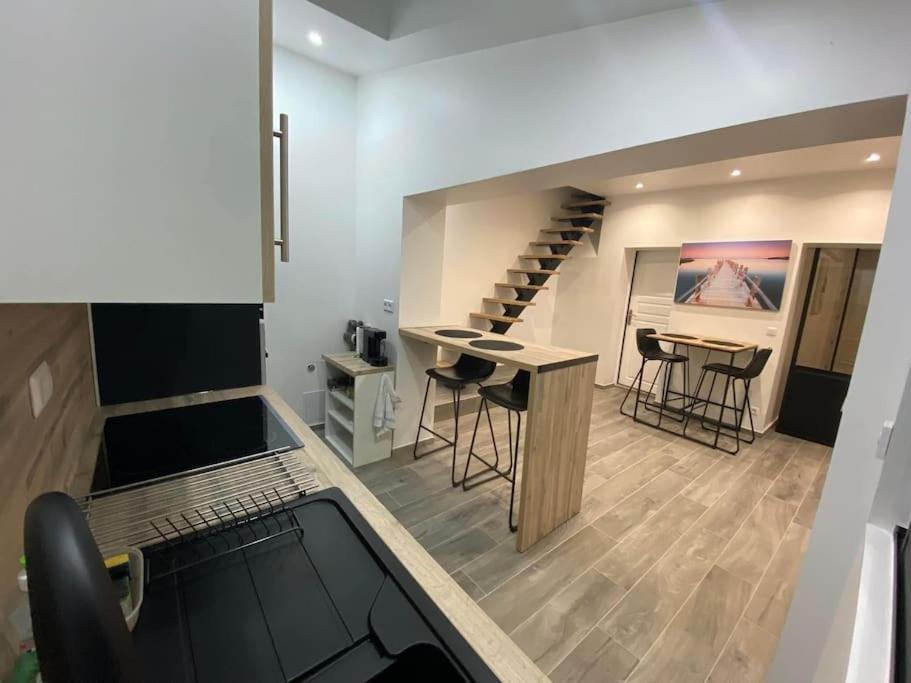 Nhà bếp/bếp nhỏ tại Le Fishermen