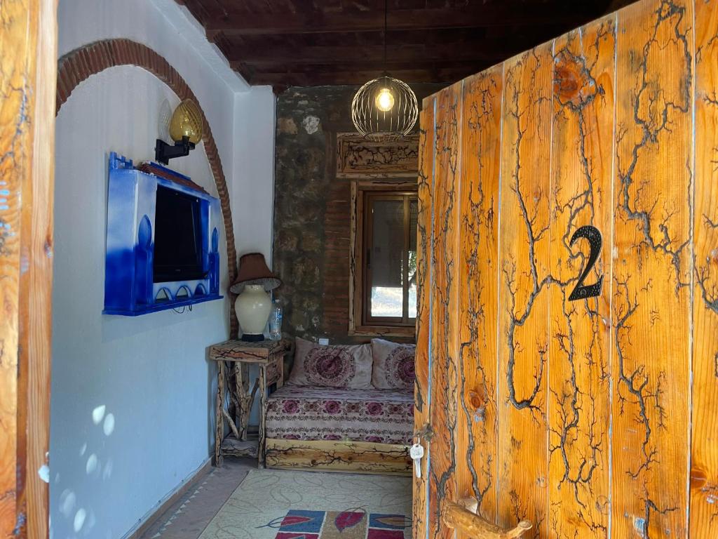 Sjónvarps- og/eða afþreyingartæki á Auberge Alwahabi