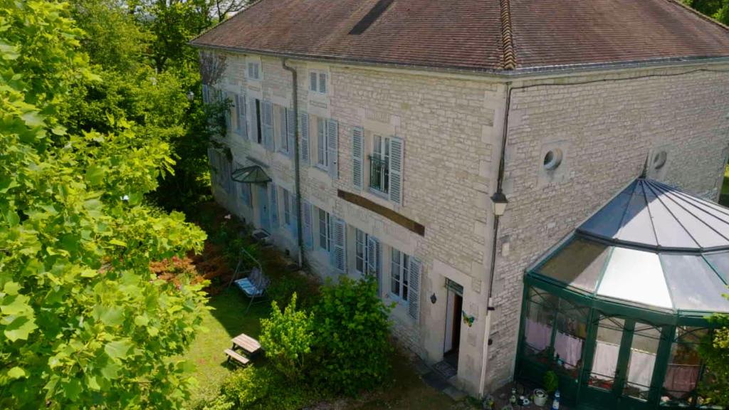 Chambres d'hôtes dans une maison de caractère - Habitación Doble Con Vista Al Jardín