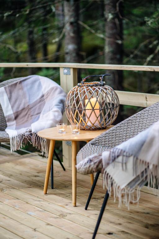 Fotografie z fotogalerie ubytování Glampingtält i naturen v destinaci Molkom