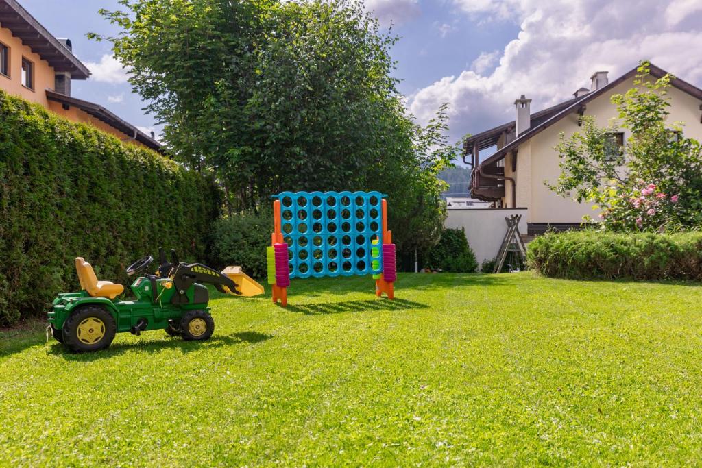 Vonkajšia záhrada v ubytovaní Appartements Landhaus Waidmannsheil
