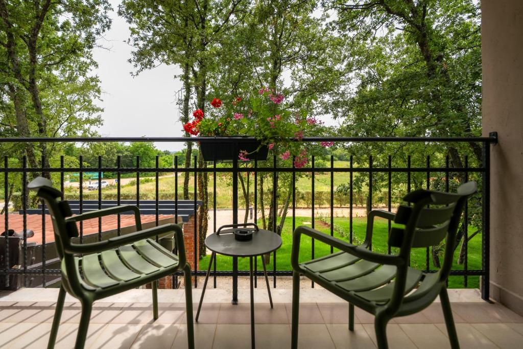 Un balcón o terraza de Boutique Hotel Paradiso