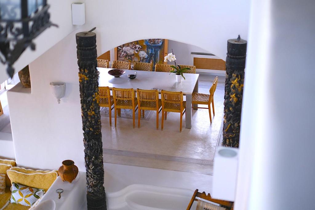 Posezení v ubytování VILLA NAUTILIA - Luxury Suites and Cottages