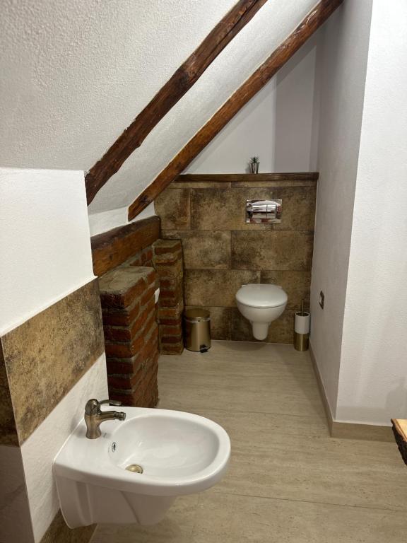 Casa de Lemn Arpasu de jos - Chambre Roi Avec Vue Sur La Montagne