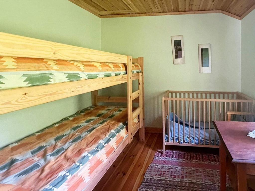 Postel nebo postele na pokoji v ubytování Two-Bedroom Holiday home in Braås