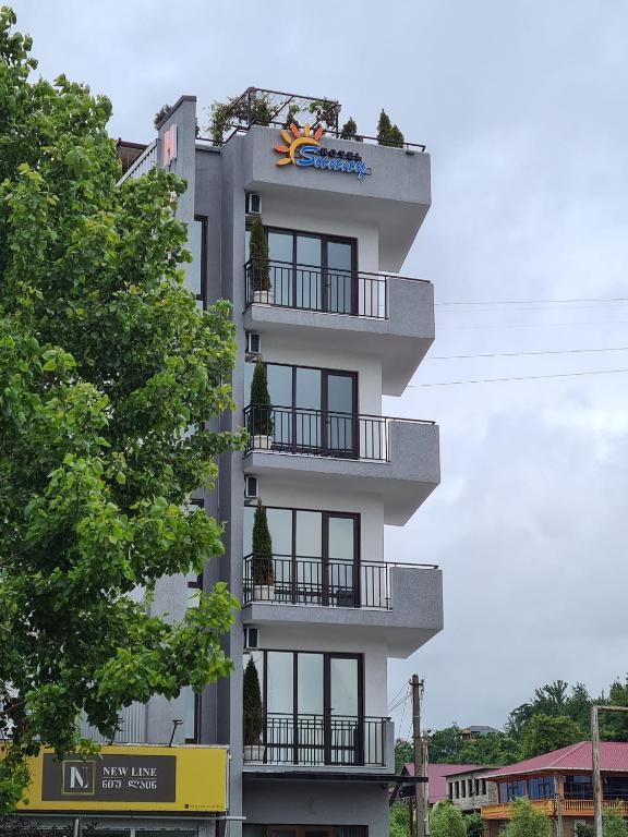 Budova, kde se hotel nachází