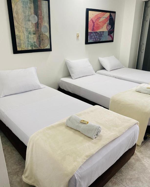 Letto o letti in una camera di Hotel Armenia Lions