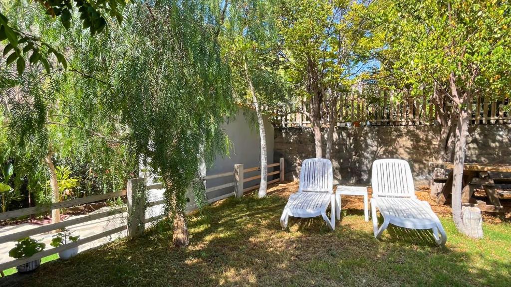 Zahrada ubytování MarketHome Ecolodge Plataneras