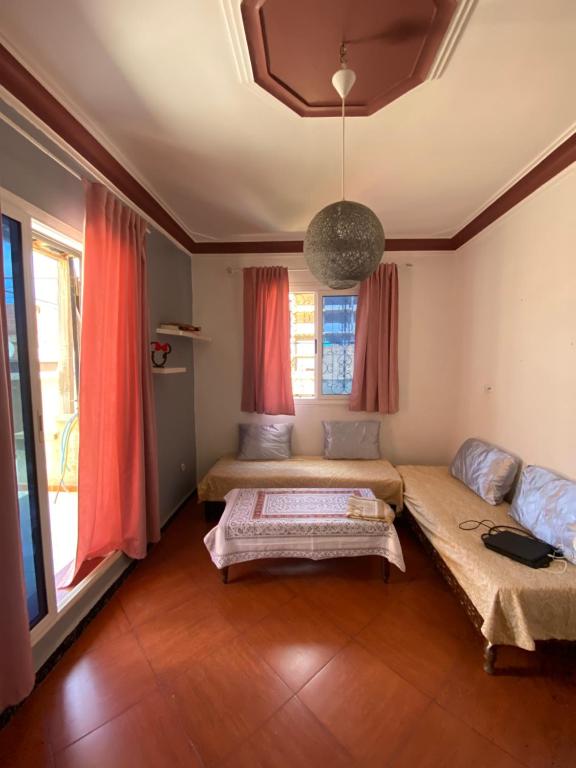 Postel nebo postele na pokoji v ubytování Zaki