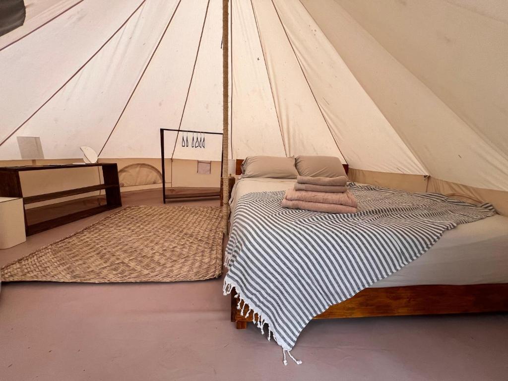 Postel nebo postele na pokoji v ubytování Shamalay - Nomad Experience