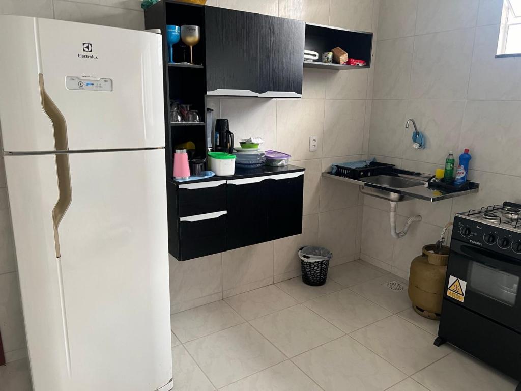 A cozinha ou kitchenette de Casa de Praia Paracuru