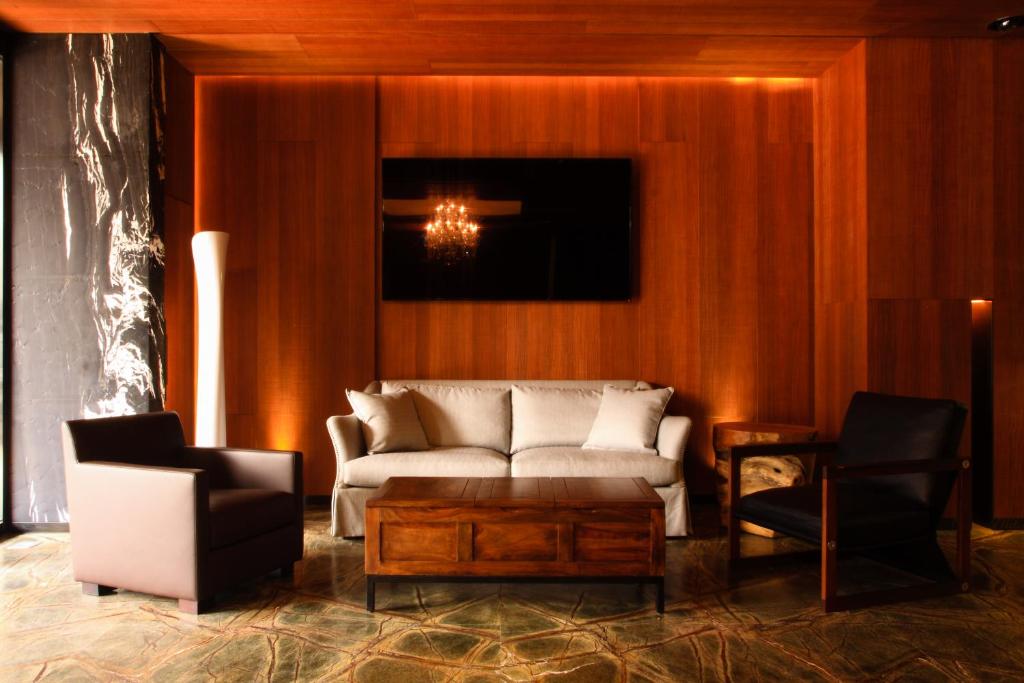 Posezení v ubytování Inhouse Hotel Taichung