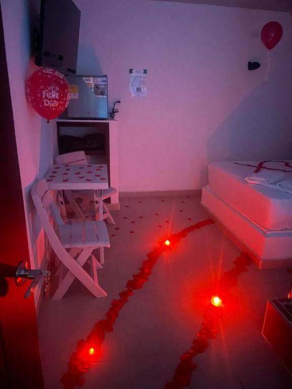 Postel nebo postele na pokoji v ubytování Hotel ZT