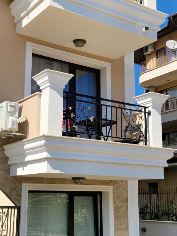 Balkón nebo terasa v ubytování Polarstar 205A am Meer Sveti Vlas