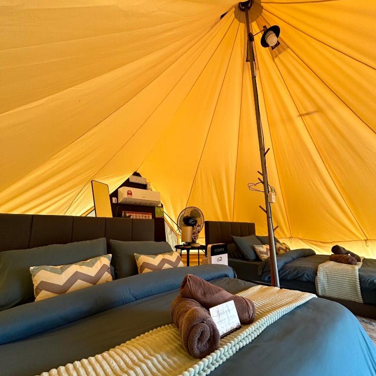 Area soggiorno di Glamping Wetland Putrajaya