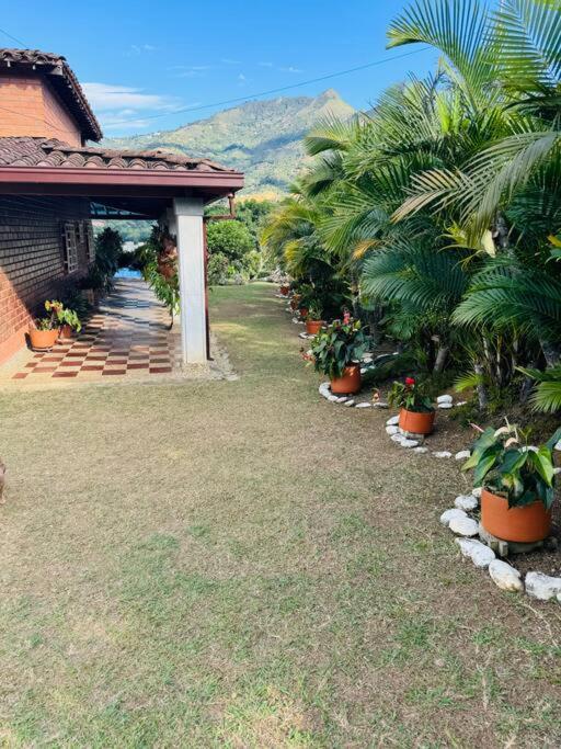 Zahrada ubytování Finca en Copacabana