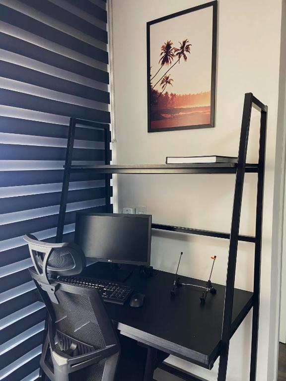 Fotografie z fotogalerie ubytování Studio a 100m Bosque, Centro e Cambuí- Home Office, Piscina, Sauna, Jacuzzi, Fitness v destinaci Campinas