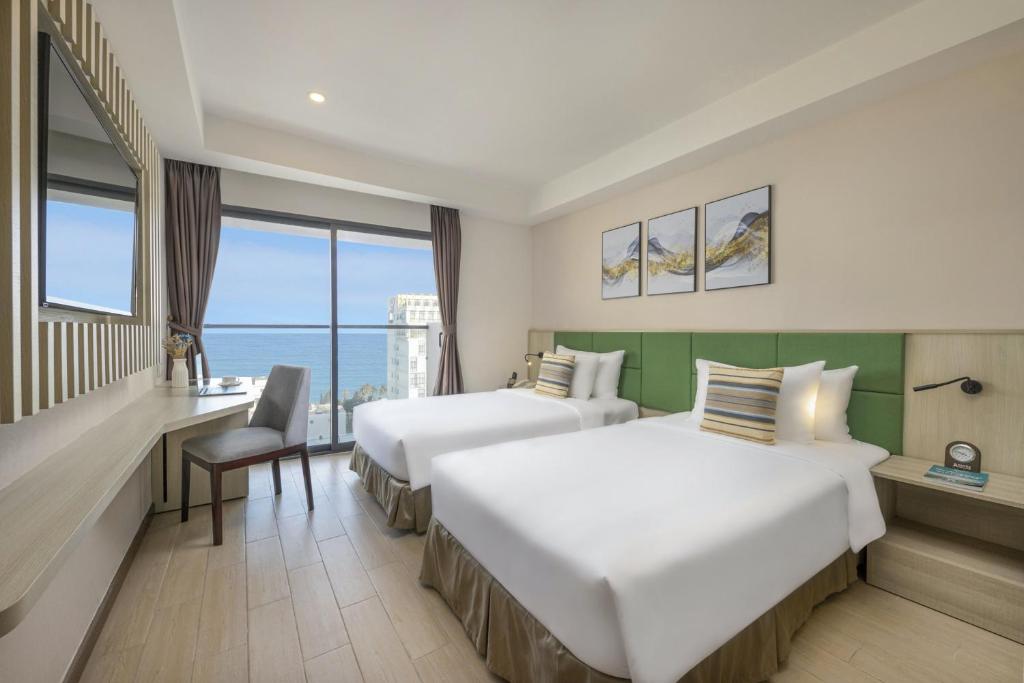 Phòng Deluxe Nhìn ra Biển với Ban công