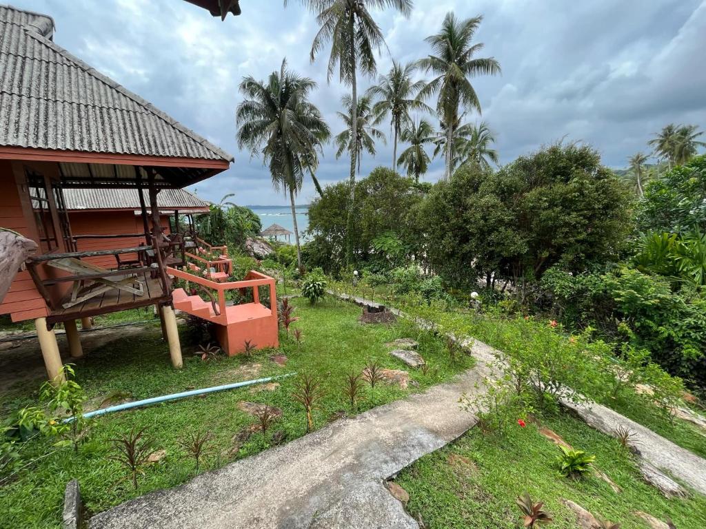Zahrada ubytování Kinnaree Resort Koh Kood