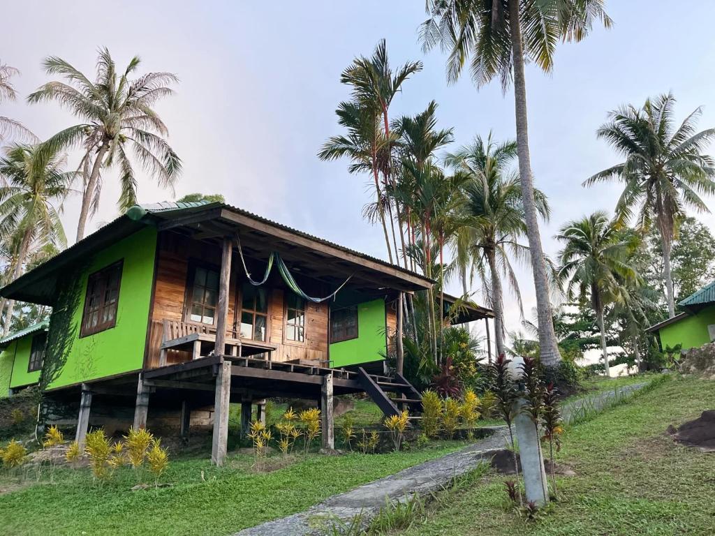 Zahrada ubytování Kinnaree Resort Koh Kood