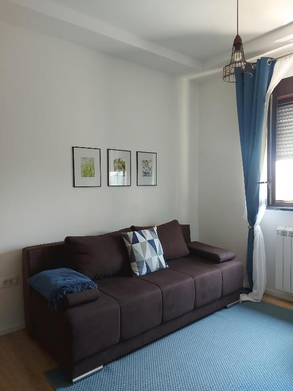 Istumisnurk majutusasutuses Bitini Farm Apartment