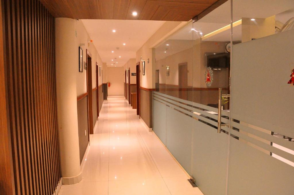 Kuchyň nebo kuchyňský kout v ubytování Hotel Mayo