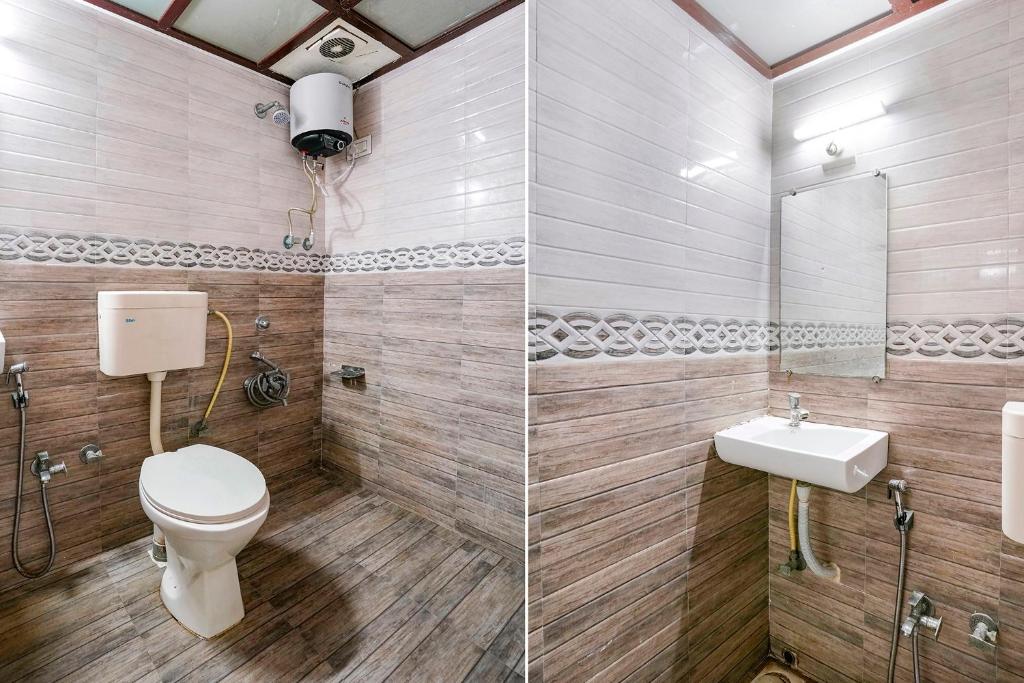 Koupelna v ubytování FabHotel Ratna Palace