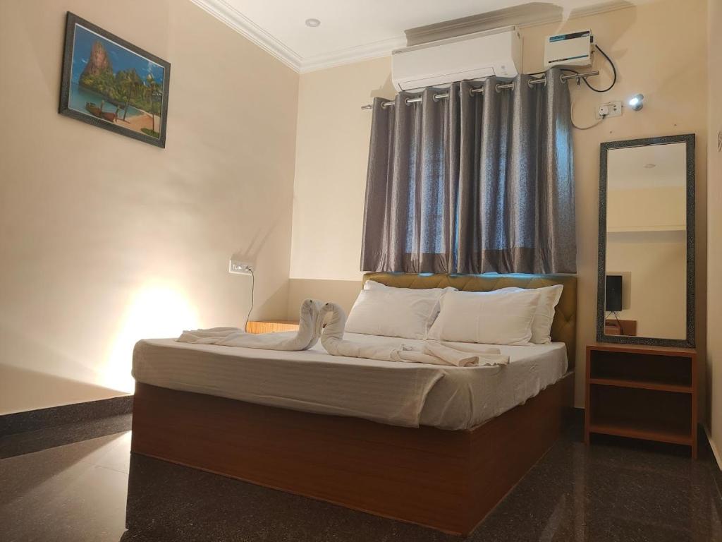Postel nebo postele na pokoji v ubytování S3 Beach Resort