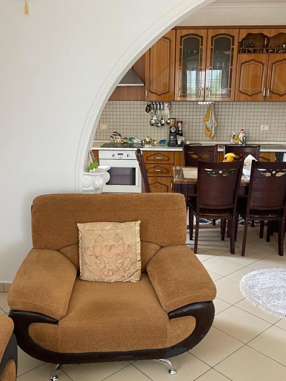 Kuchyň nebo kuchyňský kout v ubytování Hotel Riti