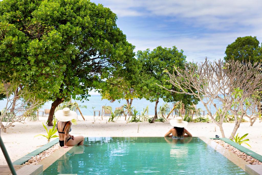 Bazén v ubytování Bawe Island Zanzibar nebo v jeho okolí