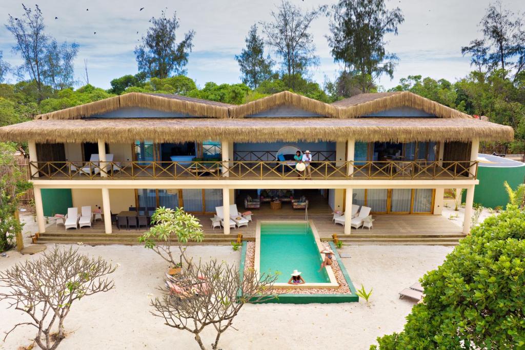 Bazén v ubytování Bawe Island Zanzibar nebo v jeho okolí