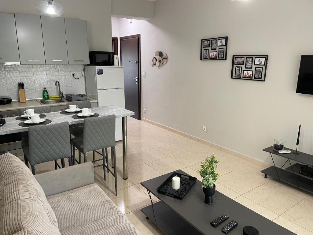 Kuchyň nebo kuchyňský kout v ubytování Kaza Oasis