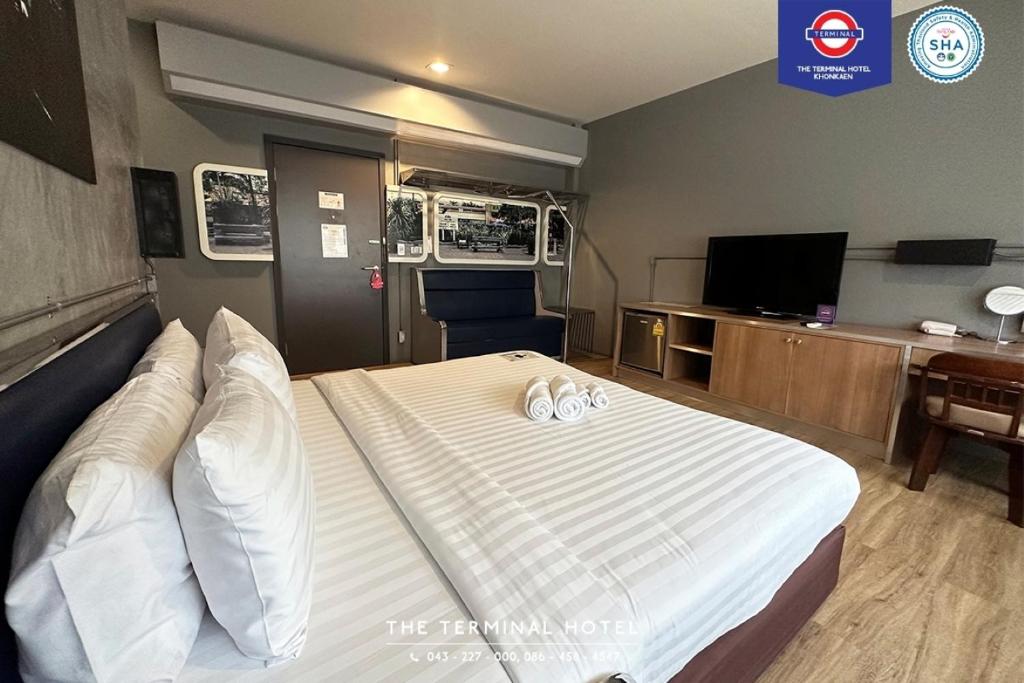 The Terminal Khon Kaen Hotel - Deluxe King Room