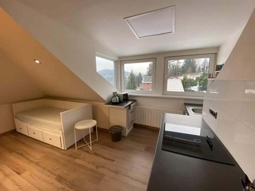 Posezení v ubytování Apartmány Prostřední