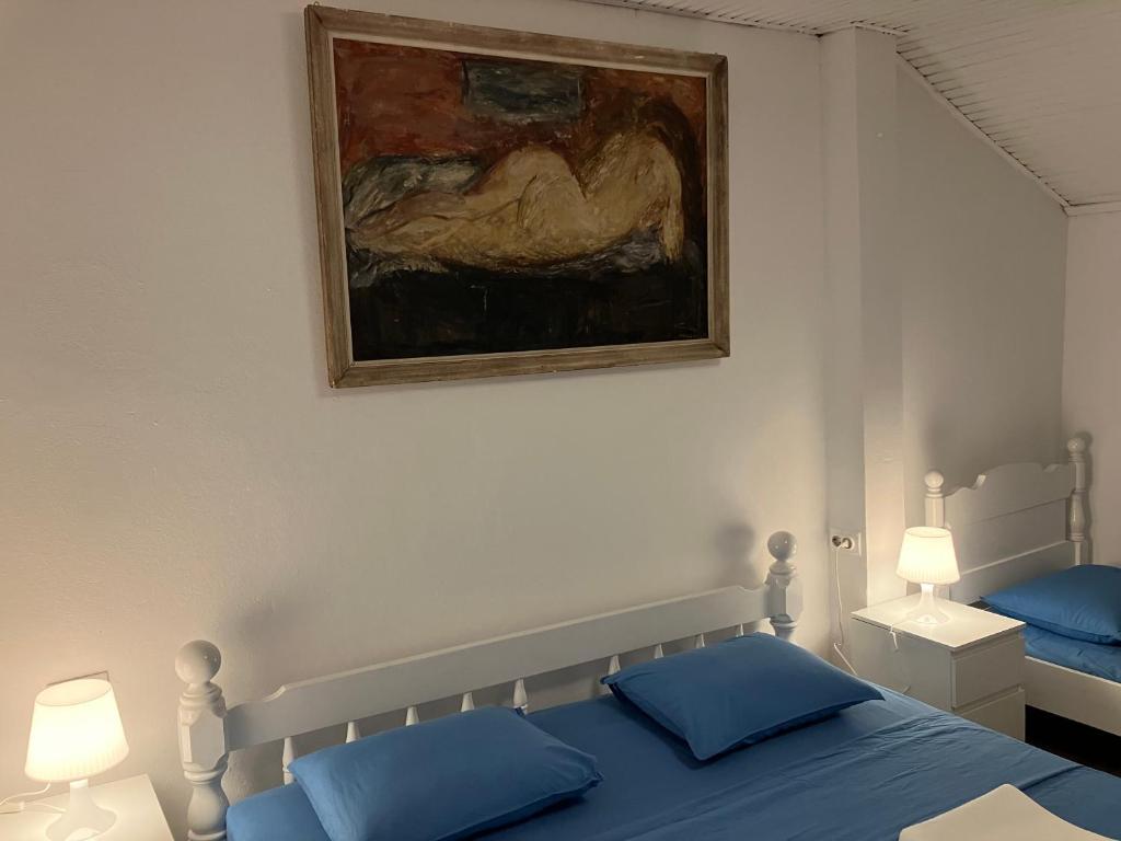 Postel nebo postele na pokoji v ubytování Hidden Gem Hostel