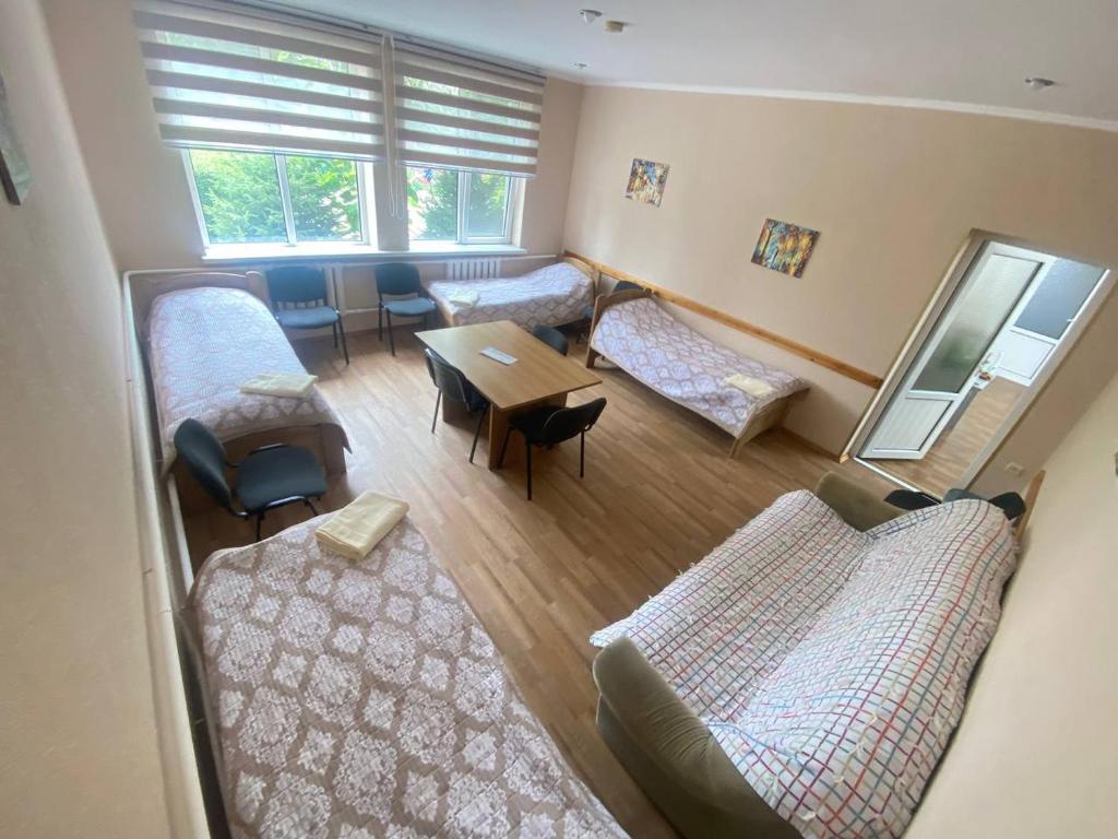 Posezení v ubytování Tian-Shan Guest House