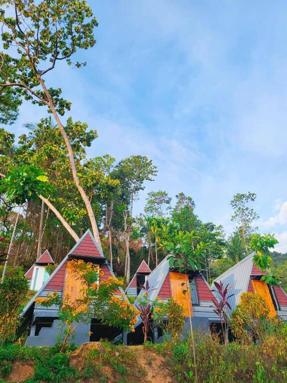Zahrada ubytování SZ SAMUI Glamping