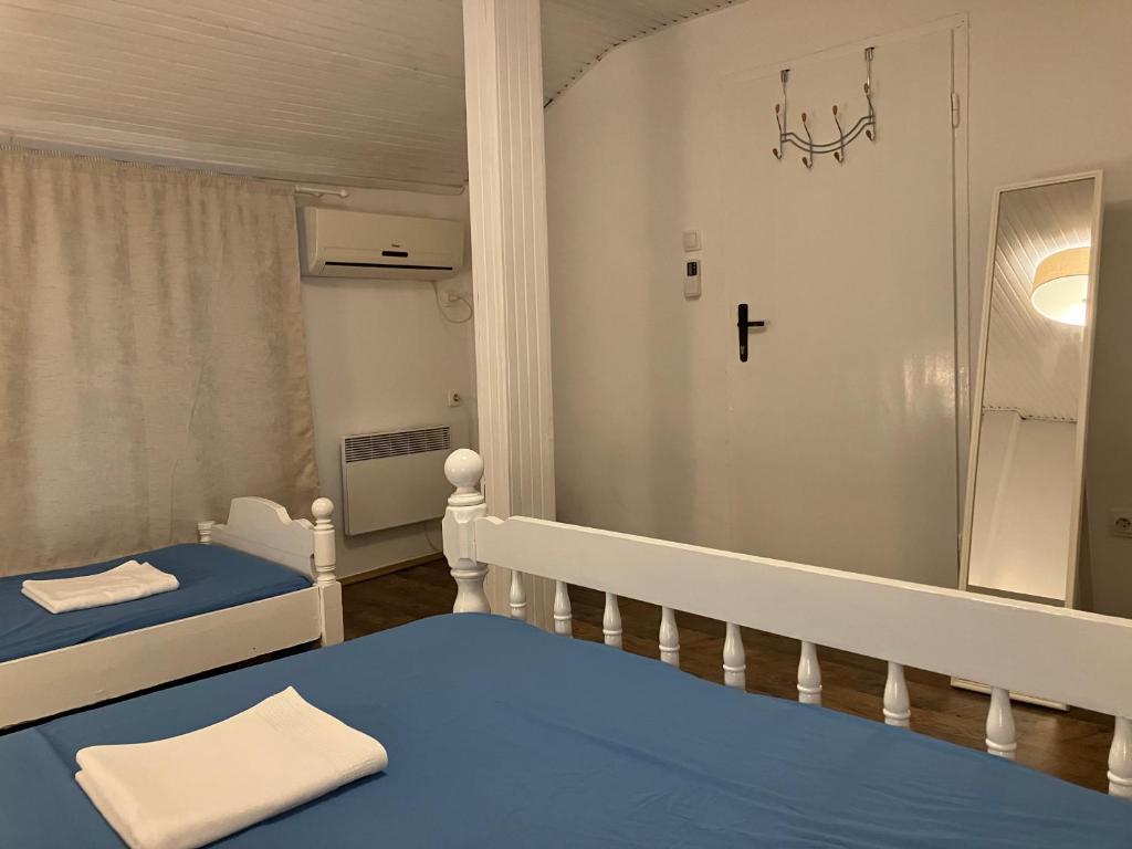 Postel nebo postele na pokoji v ubytování Hidden Gem Hostel